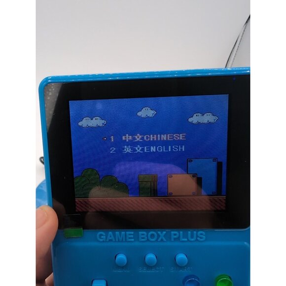 Blue Game Box 500 in 1 K31 Gaming Portable System works with TV's - Picture 4 of 4